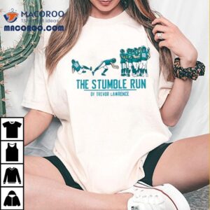 Trevor Lawrence Jacksonville Jaguars The Stumble Run By Trevor Lawrence Football Shirt 1 Trevor Lawrence Jacksonville Jaguars The Stumble Run By Trevor Lawrence Football Tshirt