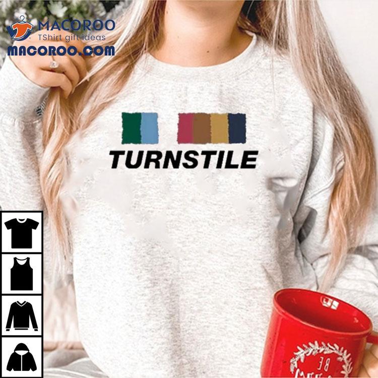 Turnstile Color Wall Shirt Turnstile Color Wall Shirt