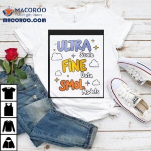 Ultra Scale Fine Data Smol Models Graphic Design Shirt 1 Ultra Scale Fine Data Smol Models Graphic Design Tshirt