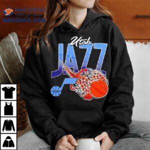 Utah Jazz On Fire Nba Basketball Shirt