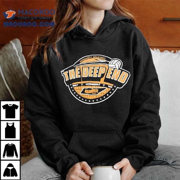 Vanderbilt Volleyball The Deep End Nashville Logo Shirt Vanderbilt Volleyball The Deep End Nashville Logo Shirt