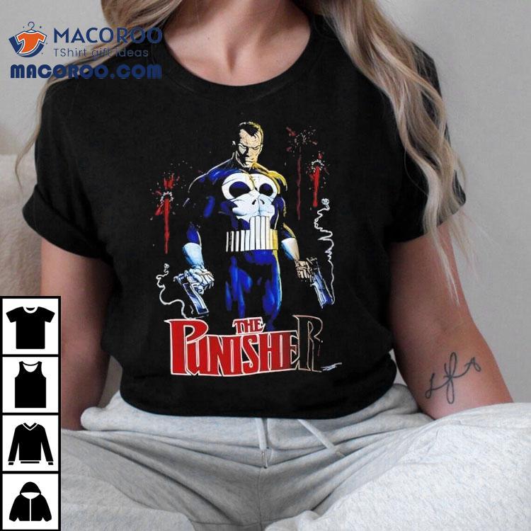 Vintage 1990s Marvel The Punisher Shirt Vintage 1990s Marvel The Punisher Shirt