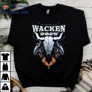 Wacken Open Air 2025 Festival From July 30 To August 2 2025 In Schleswig Holstein Germany Dragons Shirt