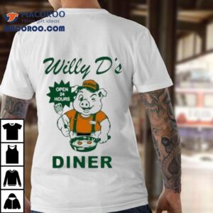 Wilderado Willy D S Diner Pig Tshirt