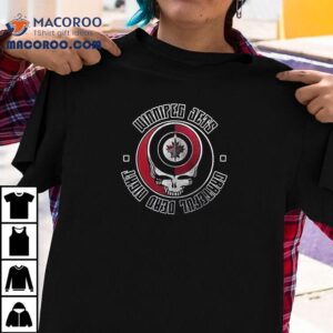 Winnipeg Jets Grateful Dead 60th Anniversary Logo Shirt