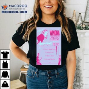Winona Fighter Fall Tour 2025 Shirt