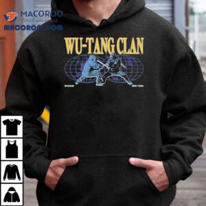 Wu-tang Clan Shaolin New York Ninja Globe Shirt 1 Wu Tang Clan Shaolin New York Ninja Globe Tshirt