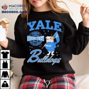 Yale University Made In New Haven Connecticut Handsome Dan Tshirt