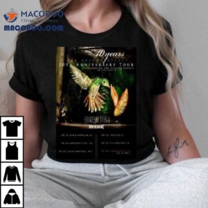 Years The Autumn Effect Th Anniversary Tour October Tshirt