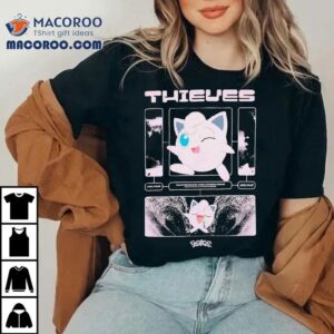 100 Thieves Jigglypuff Pokmon Shirt 2 Thieves Jigglypuff Pokmon Tshirt