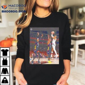 A Ja Wilson Las Vegas Aces Wnba Hang It In The Louvre Tshirt