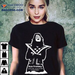 Ace Frehley Memorial In Loving Memory Tshirt