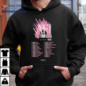 Afi Fall Tour 2025 Shirt 2 Afi Fall Tour Tshirt