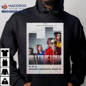 All Time Low October Kettlehouse Amphitheater Show Tshirt