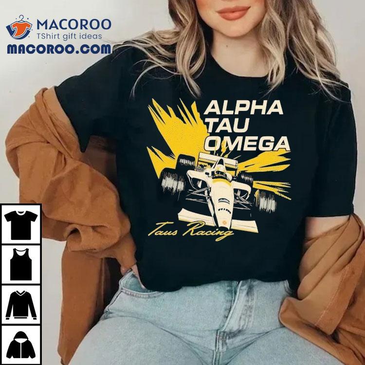 Alpha Tau Omega Taus Racing Shirt Alpha Tau Omega Taus Racing Shirt