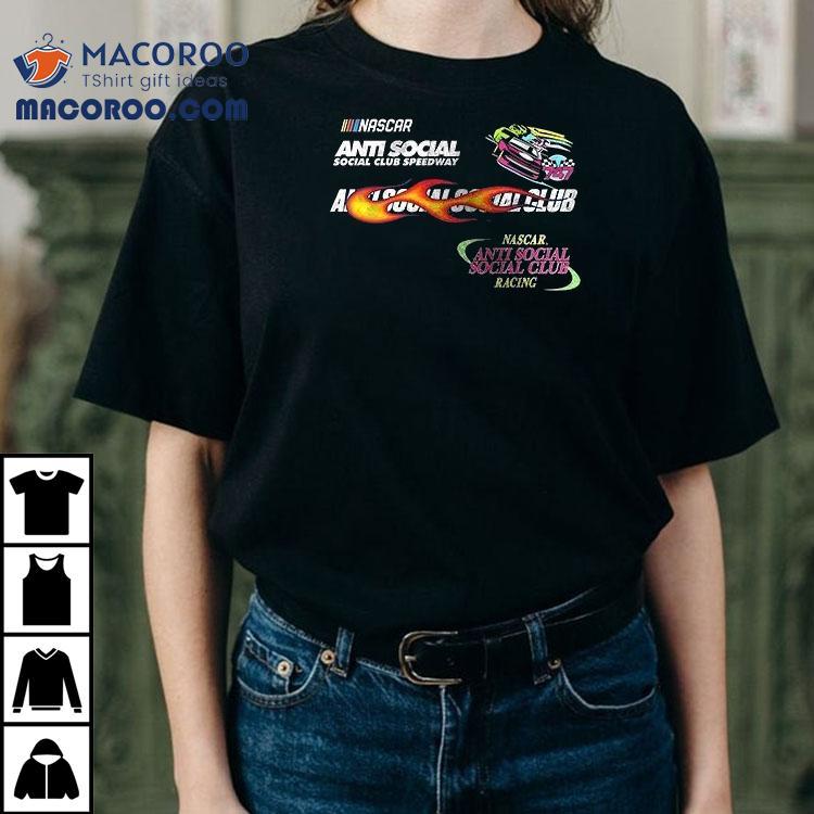 Anti Social Social Club X Nascar Racing Shirt Anti Social Social Club X Nascar Racing Shirt