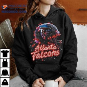 Atlanta Falcons Nfl Halftone Christmas Helmet Series Tshirt