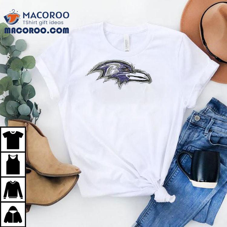Baltimore Ravens Sunny Strong Hand Draw Logo Shirt Baltimore Ravens Sunny Strong Hand Draw Logo Shirt