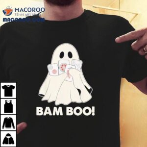 Bam Boo Halloween Ghost Mahjong Funny Costume Game Tshirt