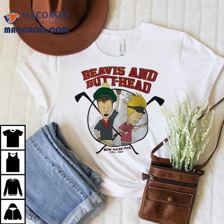 Beavis And Butt-head Now We’re Cool Yea Yea Hockey Shirt Beavis And Butt-head Now We’re Cool Yea Yea Hockey Shirt