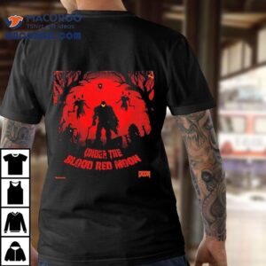 Bethesda Softworks Under The Blood Red Moon Shirt 2 Bethesda Softworks Under The Blood Red Moon Tshirt