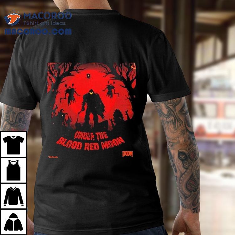 Bethesda Softworks Under The Blood Red Moon Shirt Bethesda Softworks Under The Blood Red Moon Shirt