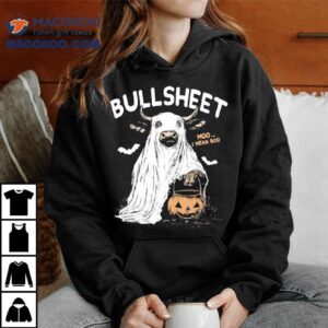 Bullsheet Moo I Mean Boo Halloween Tshirt