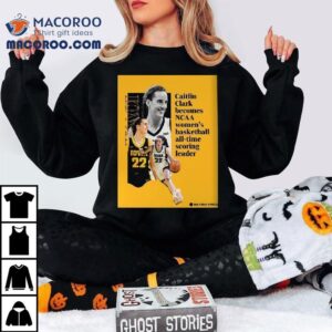 Caitlin Clark Becomes Ncaa Women's Basketball All-time Scoring Leader Shirt 2 Caitlin Clark Becomes Ncaa Women S Basketball All Time Scoring Leader Tshirt