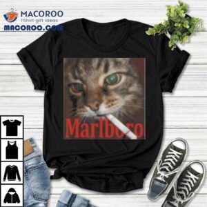 Cat Smoke Marlboro Tshirt