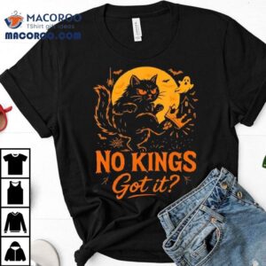 Cat We The People No Kings Got It October No Kings Day Tshirt