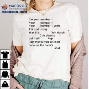 Charli Xcx Your Number Von Dutch Pop Shus Tshirt