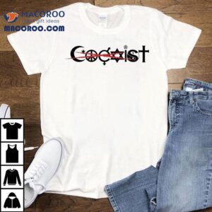 Coexist Moon Peace David Star Shirt 2 Coexist Moon Peace David Star Tshirt