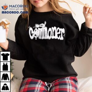 Commoner Cat Logo Tshirt
