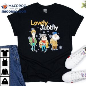 Del Boy Rodney Uncle Albert Only Fools Horses Lovely Jubbly Christmas Tshirt