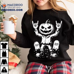 El Rocker Pumpkin King Rip Halloween Shirt 2 El Rocker Pumpkin King Rip Halloween Tshirt