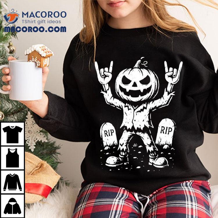 El Rocker Pumpkin King Rip Halloween Shirt El Rocker Pumpkin King Rip Halloween Shirt
