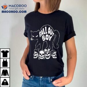 Fall Out Boy Black Cat Tshirt