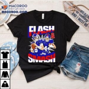 Flash And Smash New York Giants Tshirt