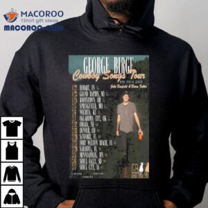 George Birge Cowboy Songs Tour Tshirt