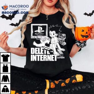 Gon Freecss Hunter X Hunter Playstation Delete Internet Shirt 2 Gon Freecss Hunter X Hunter Playstation Delete Interne Tshirt