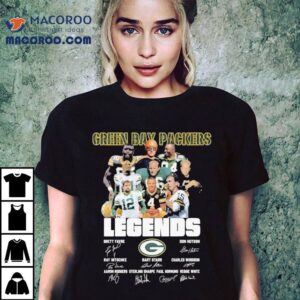 Green Bay Packers Legends Signatures Shirt 2 Green Bay Packers Legends Signatures Tshirt