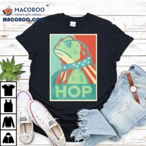 Hop Portland Frog Vintage Tshirt