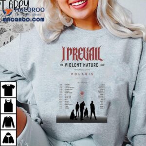 I Prevail The Violent Nature Eu Uk Tour Tshirt