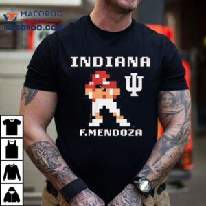 Indiana Football Fernando Mendoza Retro Baller Graphic Tshirt