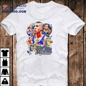 Indiana Pacers Reggie Miller X Tyrese Haliburton Graphic Vintage Tshirt