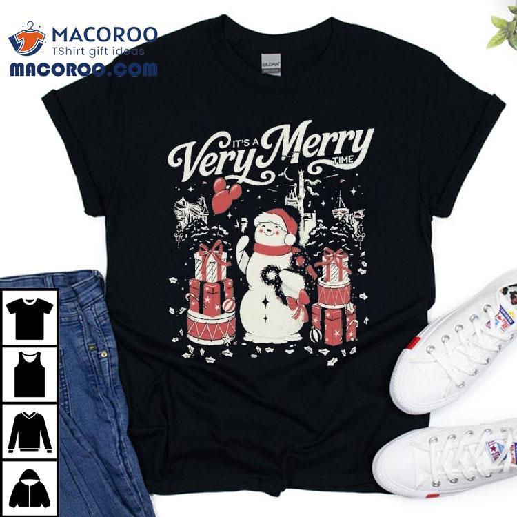 It’s A Very Merry Time Holiday Christmas Shirt It’s A Very Merry Time Holiday Christmas Shirt
