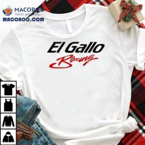 Jake Paul El Gallo Boxing Tshirt