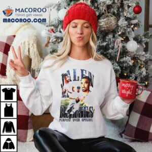 Jalen Hurts Purpose Over Opinion Philadelphia Eagles Football Shirt 2 Jalen Hurts Purpose Over Opinion Philadelphia Eagles Football Tshirt