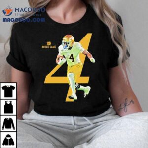 Jeremiyah Love Notre Dame Fighting Irish Football Tshirt