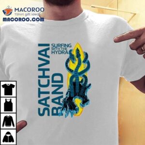 Joe Satriani Surfing With The Hydra Satchvai Band Shirt 2 Joe Satriani Surfing With The Hydra Satchvai Band Tshirt